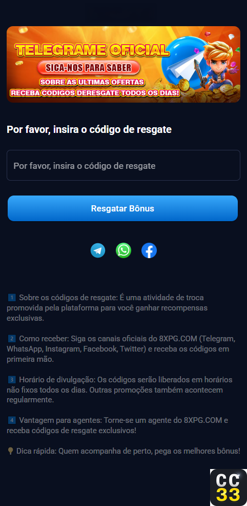 Segurança App cc33.com